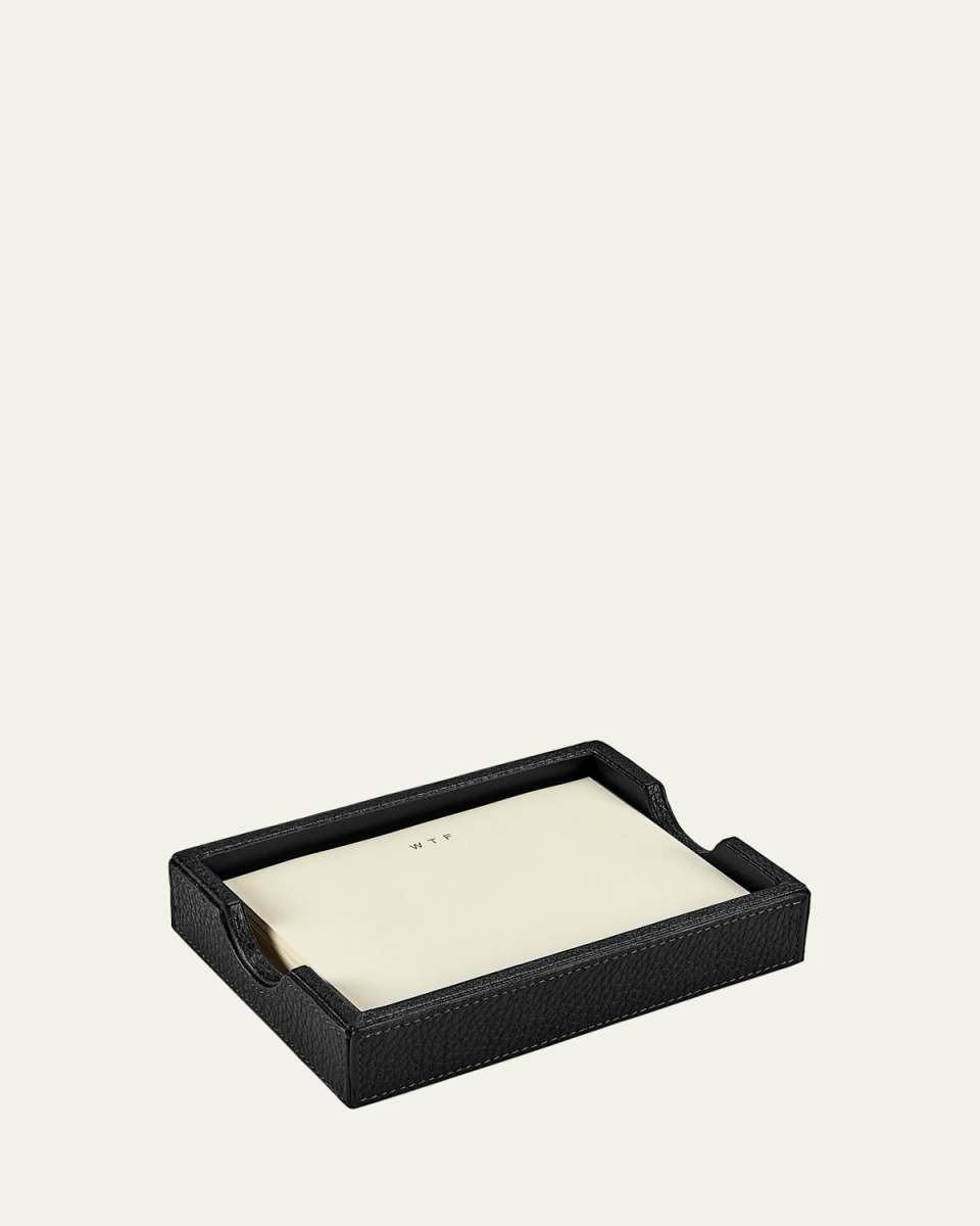 Memo Tray & "WTF" Notecards Set, 100 Cards